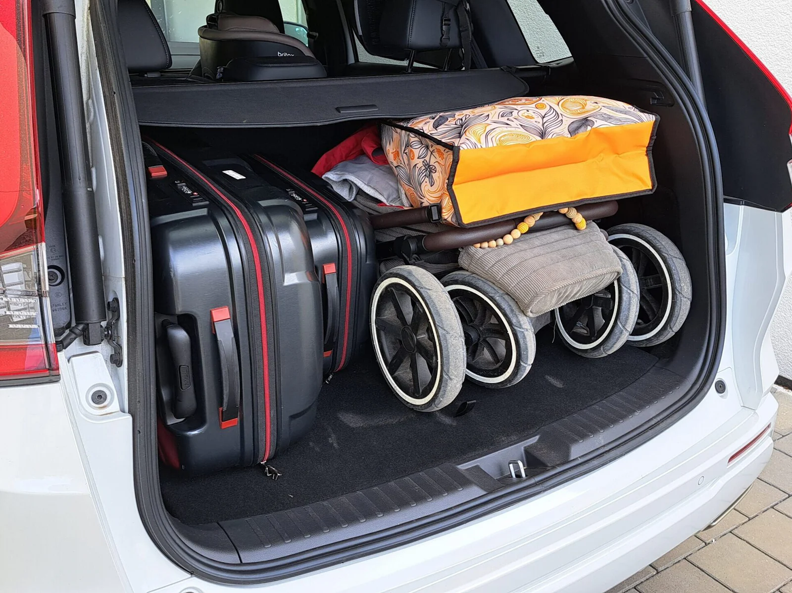 Honda CR-V Kofferraum beladen