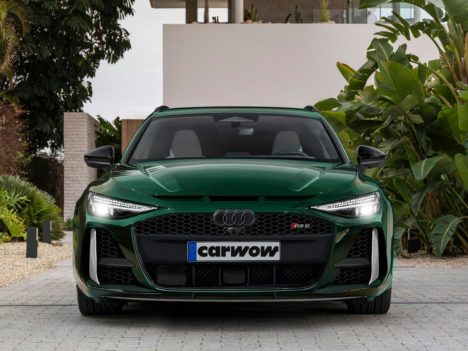 AUdi RS6 Avant rendering Front