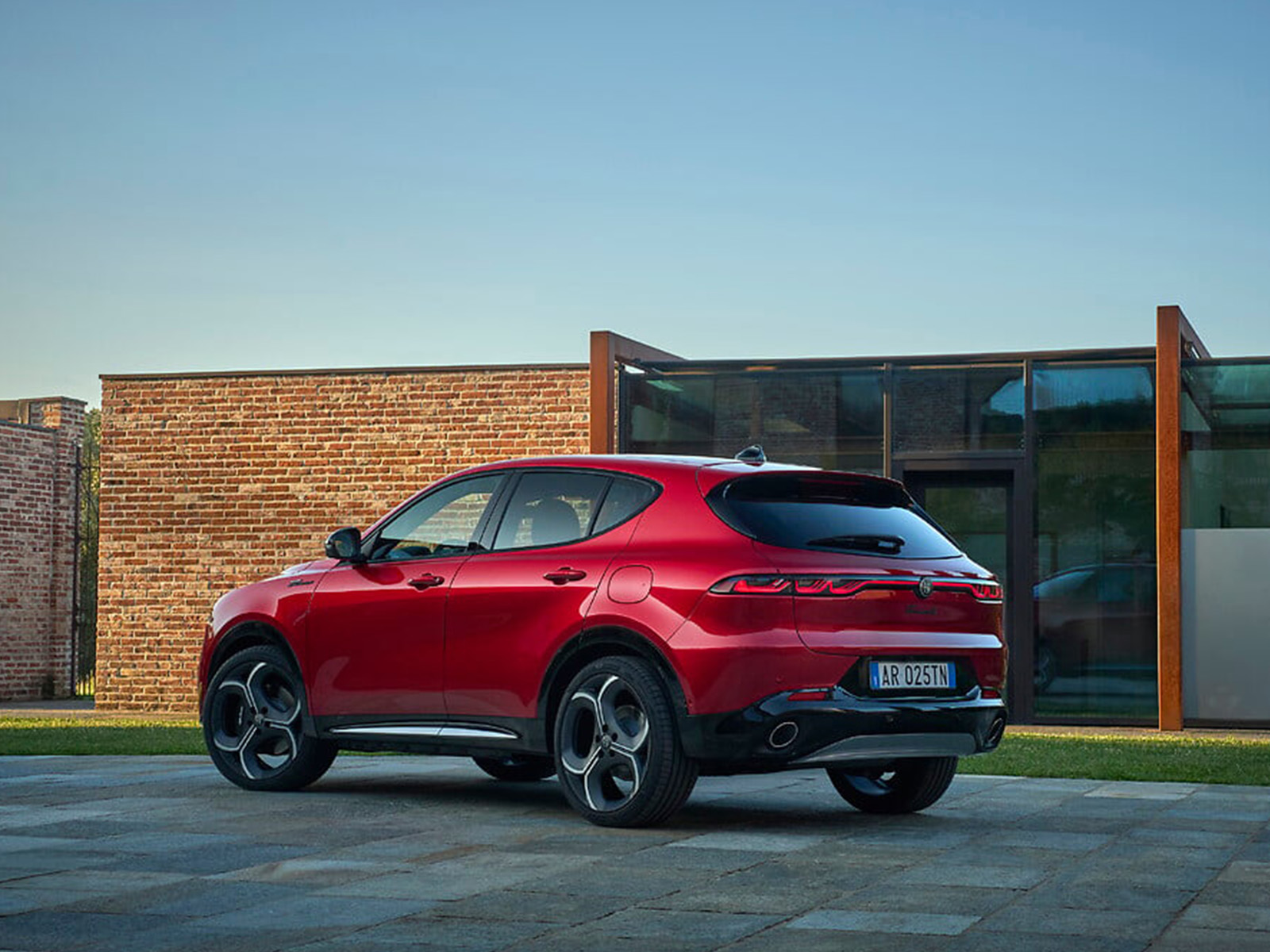 Alfa Romeo Tonale Facelift 2025 Heckansicht