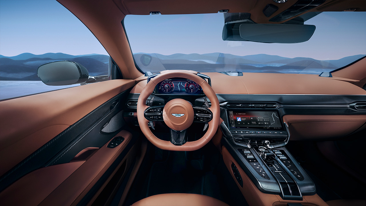 Aston Martin Vanquish Cockpit