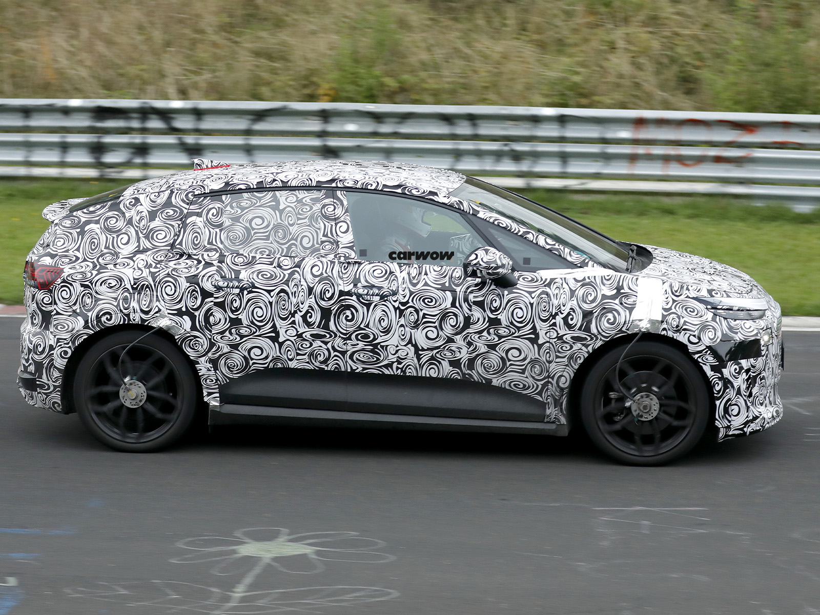 Audi A2 e-tron neue Bilder Testfahrt Seitenansicht