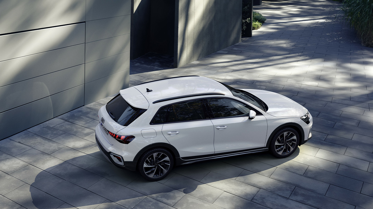 Audi A3 allstreet draufsicht