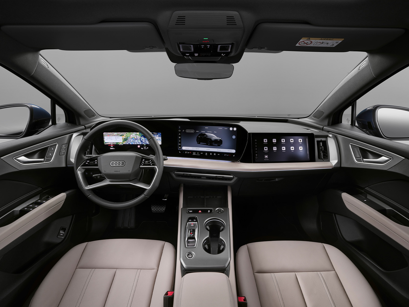 Audi Q4 e-tron Facelift 2026 Cockpit