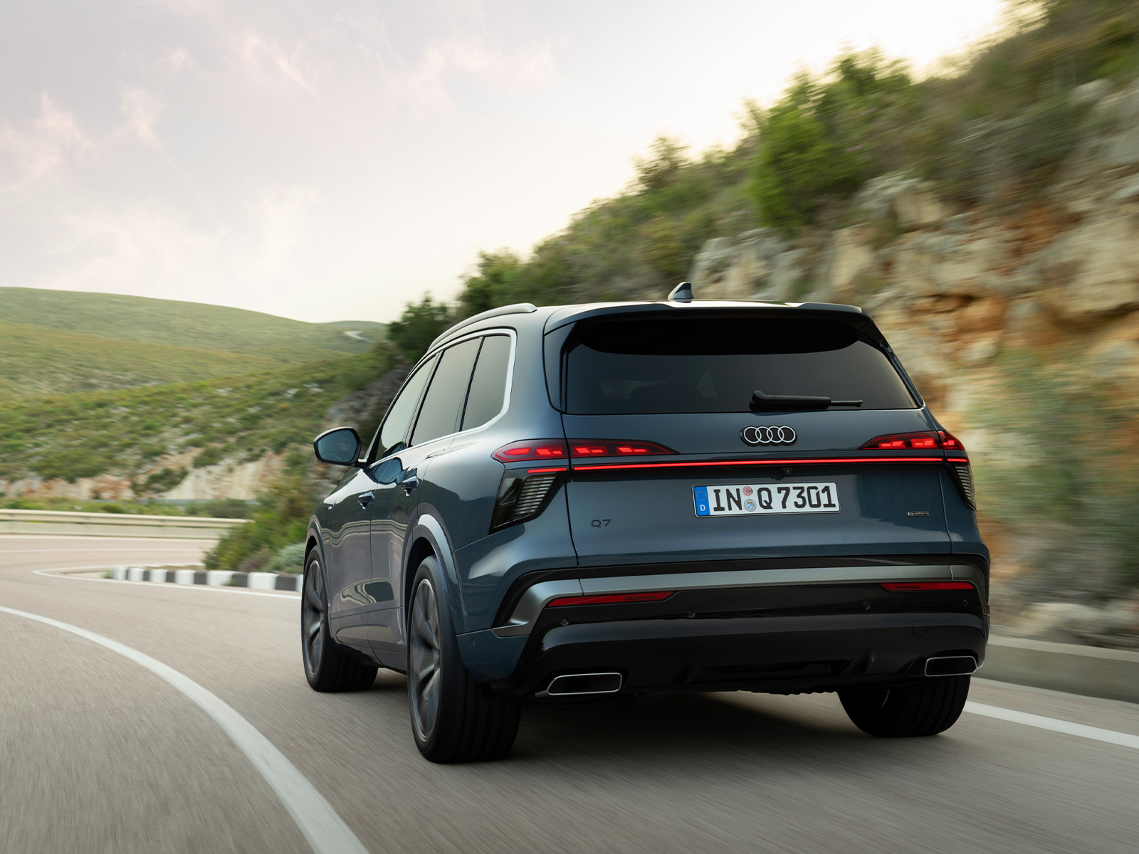 Audi Q7 Heckansicht
