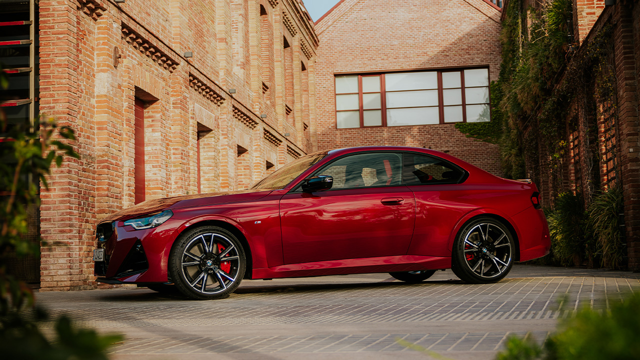 BMW 2er Seitenansicht