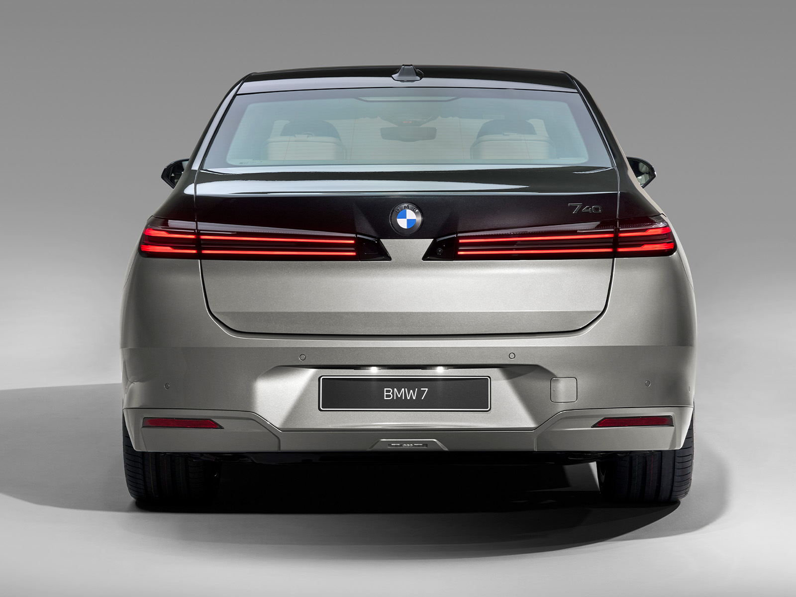 BMW 7er Facelift Heckansicht