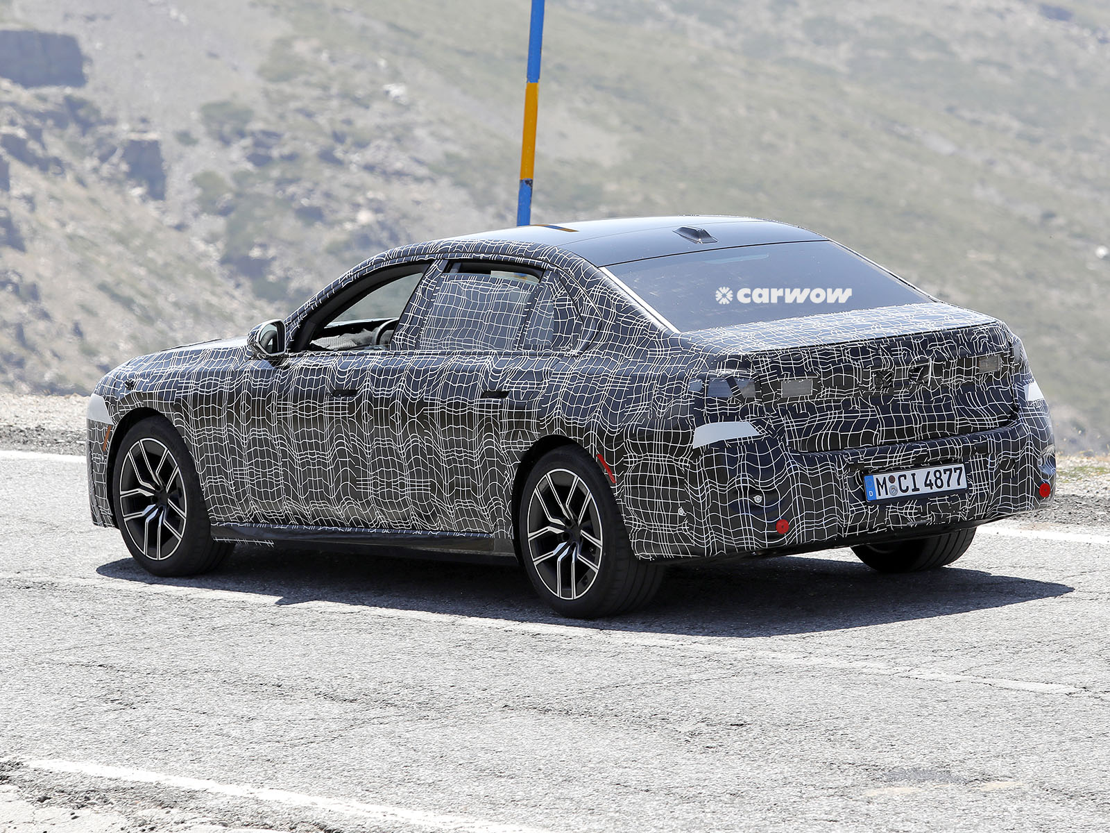 BMW 7er Facelift Neue Bilder seitlich 2