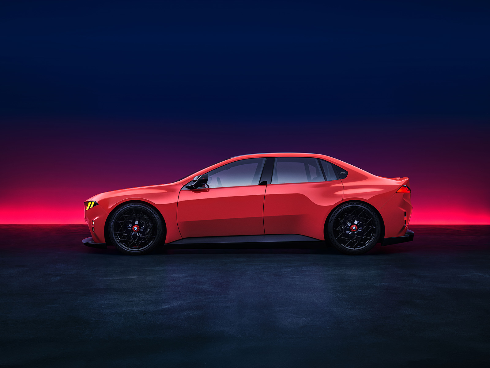 BMW M Concept Neue Klasse Seitenansicht