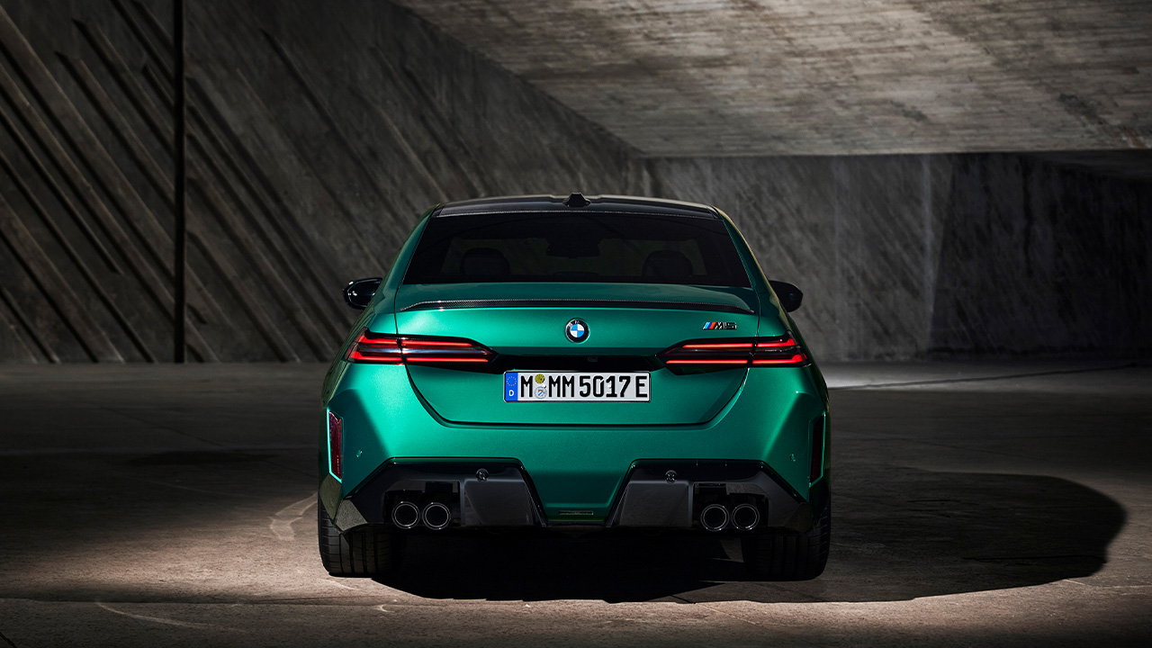 BMW M5 Heckansicht