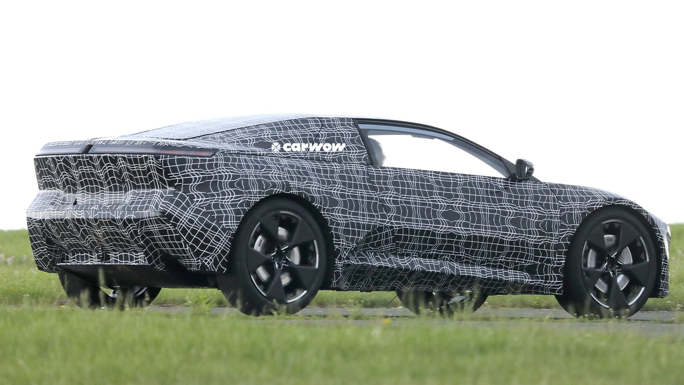 BMW Neue Klasse Coupe auf Testfahrt