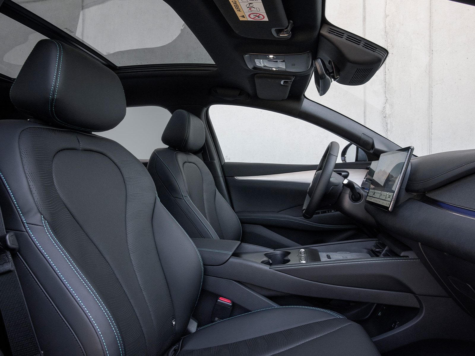 BYD Seal 6 DM-i touring Vorstellung Vordersitze