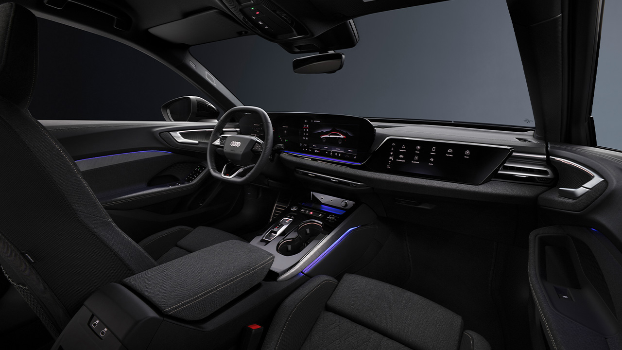 Blick in den Innenraum des neuen Audi A5