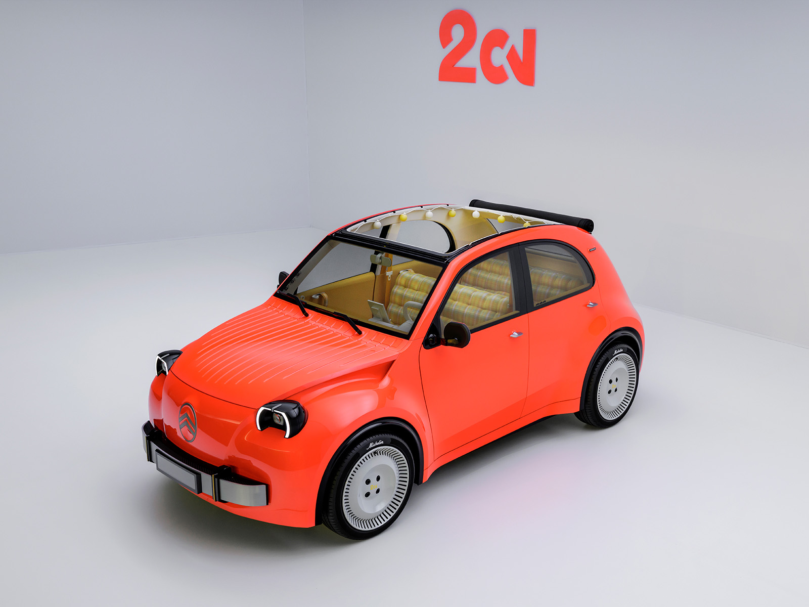 Citroen 2CV Concept Car Vorstellung 2