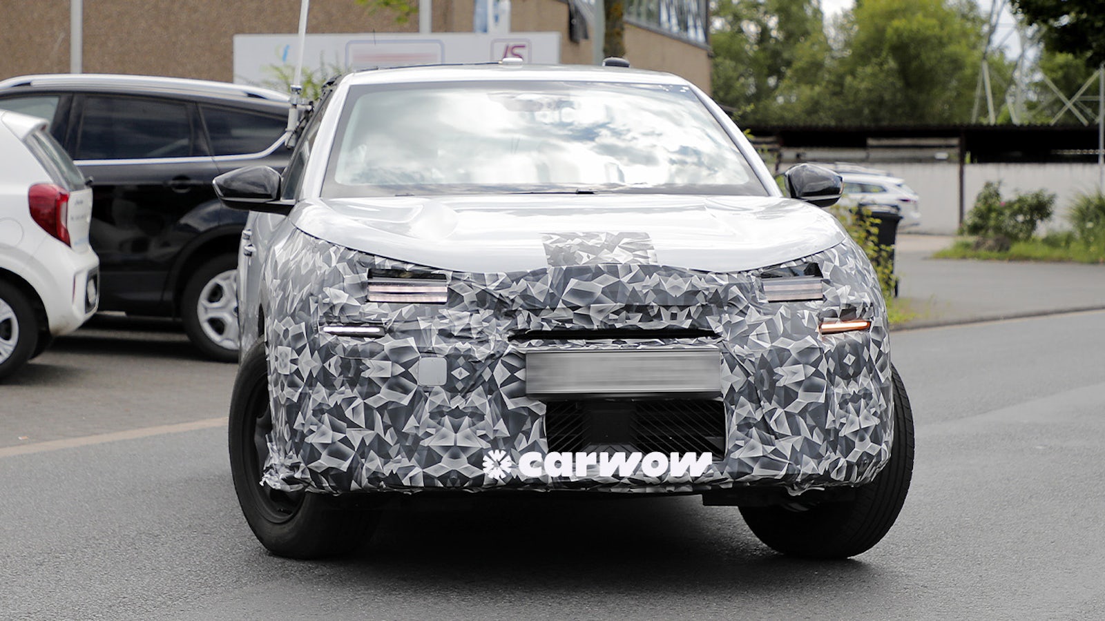 Citroen C4 Facelift Frontalansicht