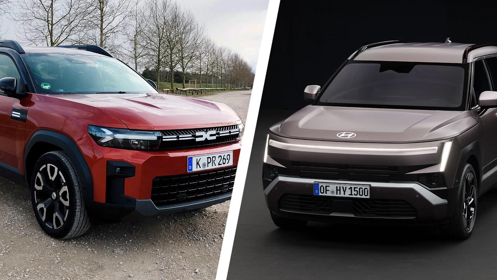 Dacia Bigster vs Hyundai Tucson