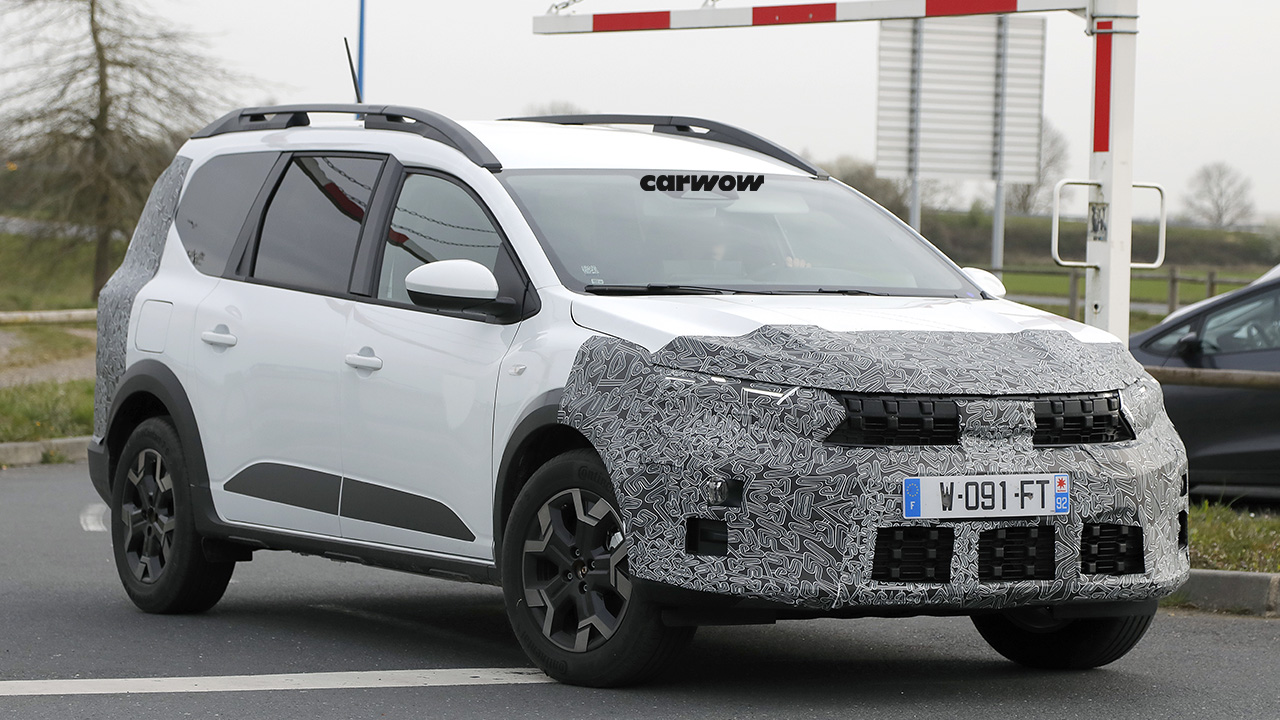  Dacia Jogger Facelift 2026 - Neue Bilder der Erlkönige gesichtet Bildidee 
