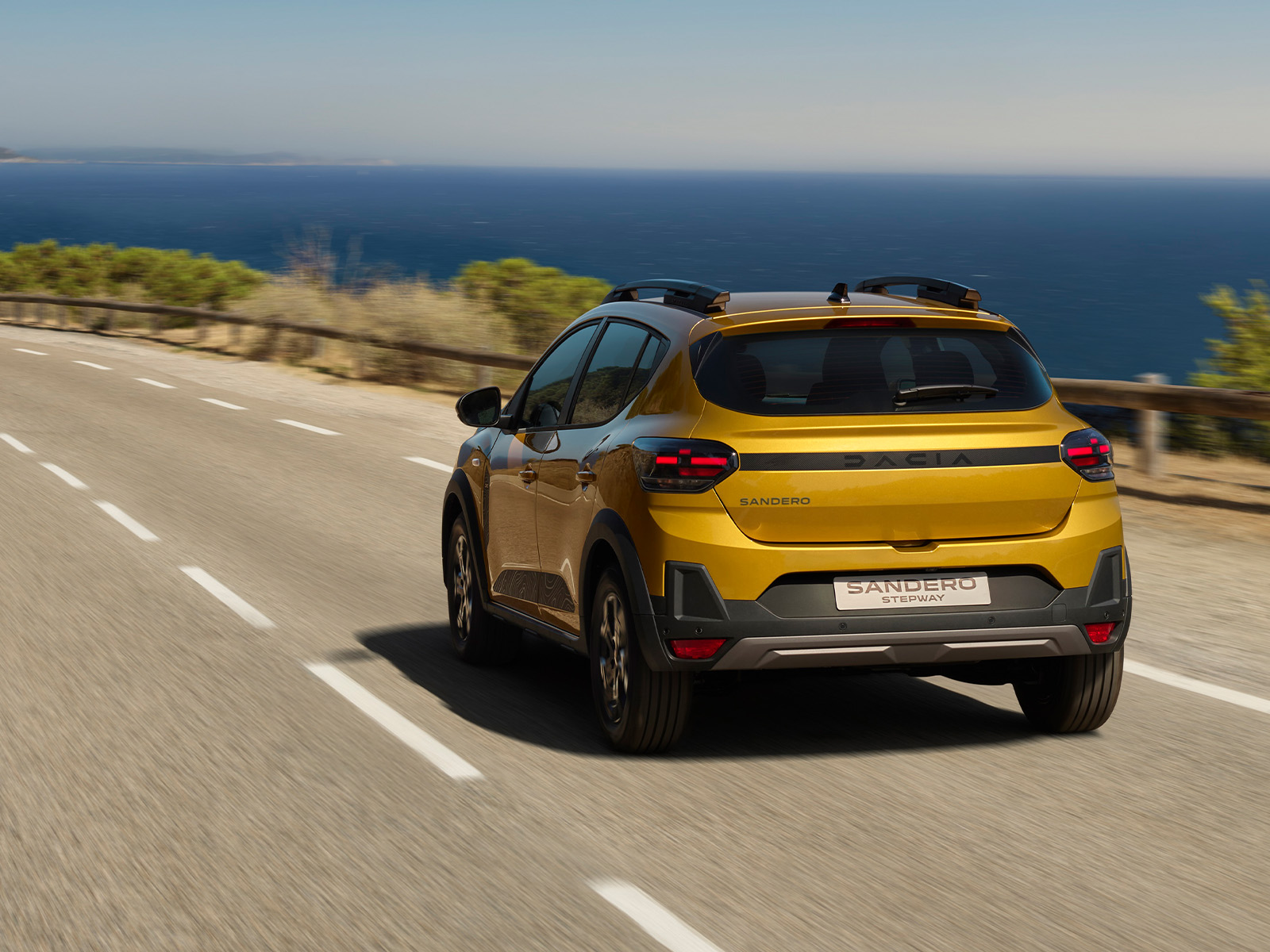 Dacia Sandero Stepway Facelift 2026 Heckansicht