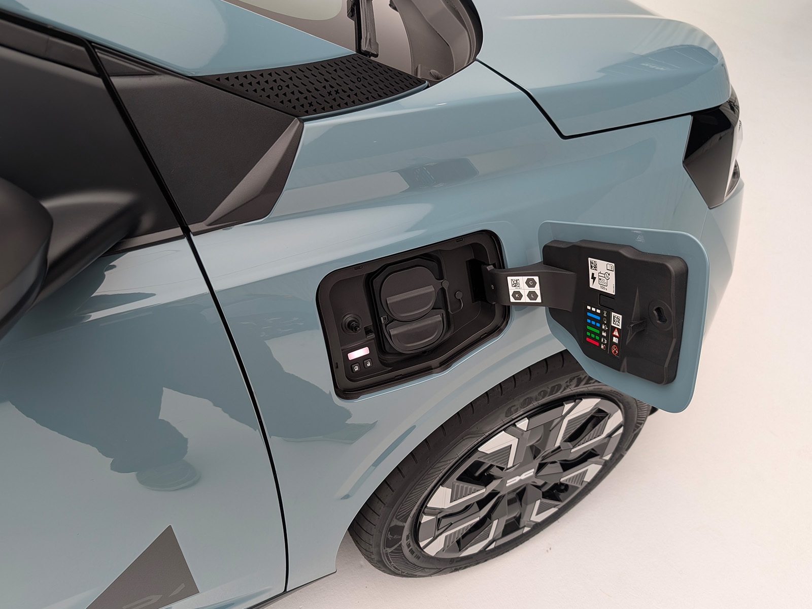 Dacia Spring 2026 Ladebuchse