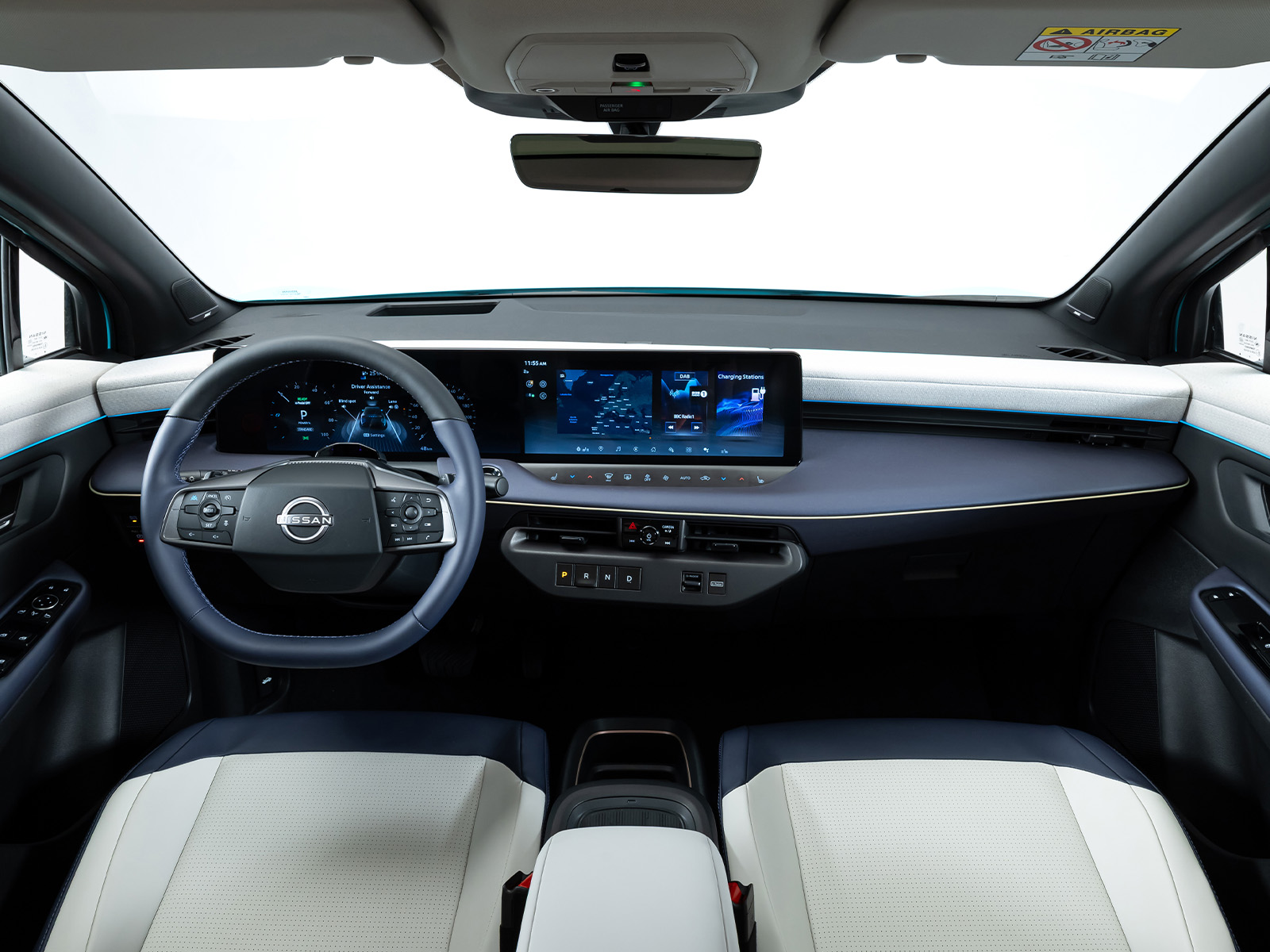 Der neue Nissan Leaf 2026 Innenraum