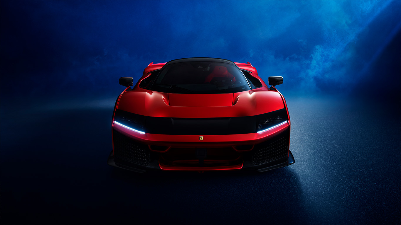 Ferrari F80 Frontalansicht