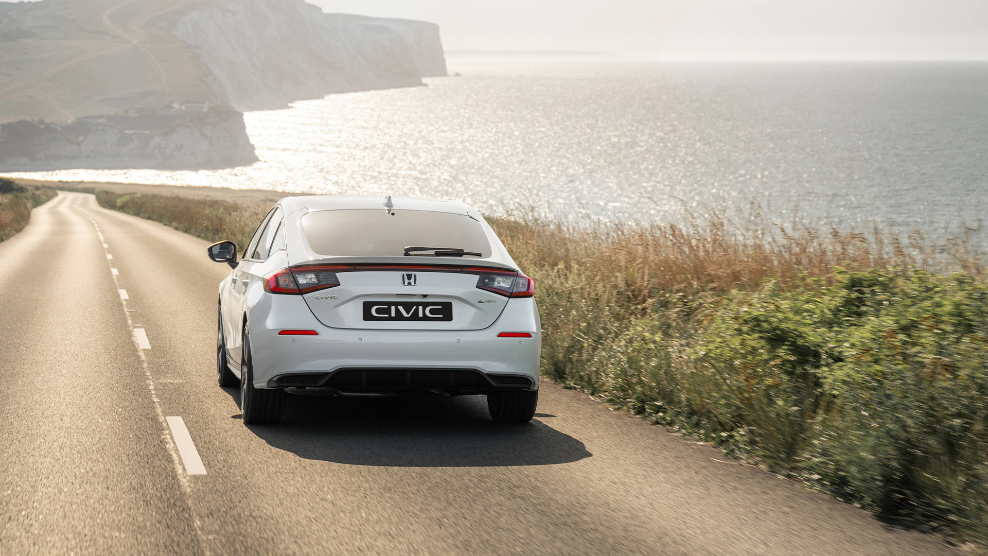 Honda Civic Facelift 2025 Heckansicht