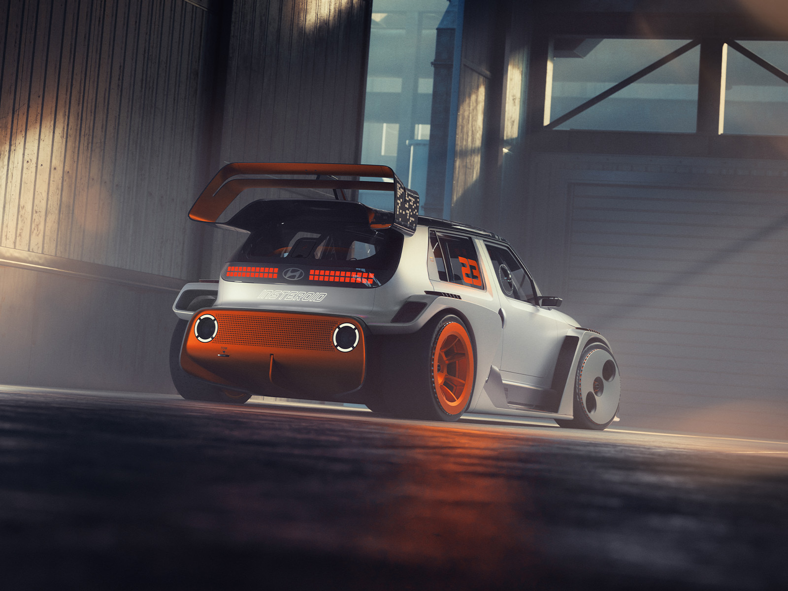 Hyundai INsteroid Heck