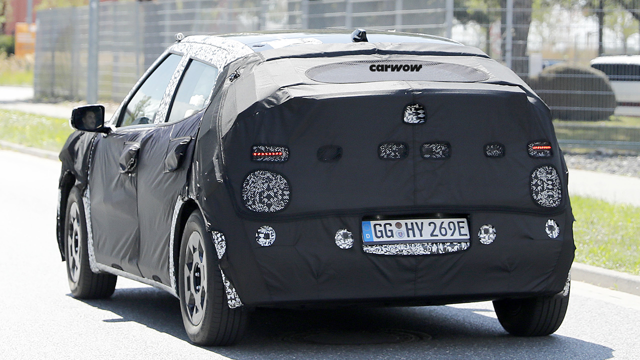 Hyundai Ioniq Erste Bilder Heckansicht