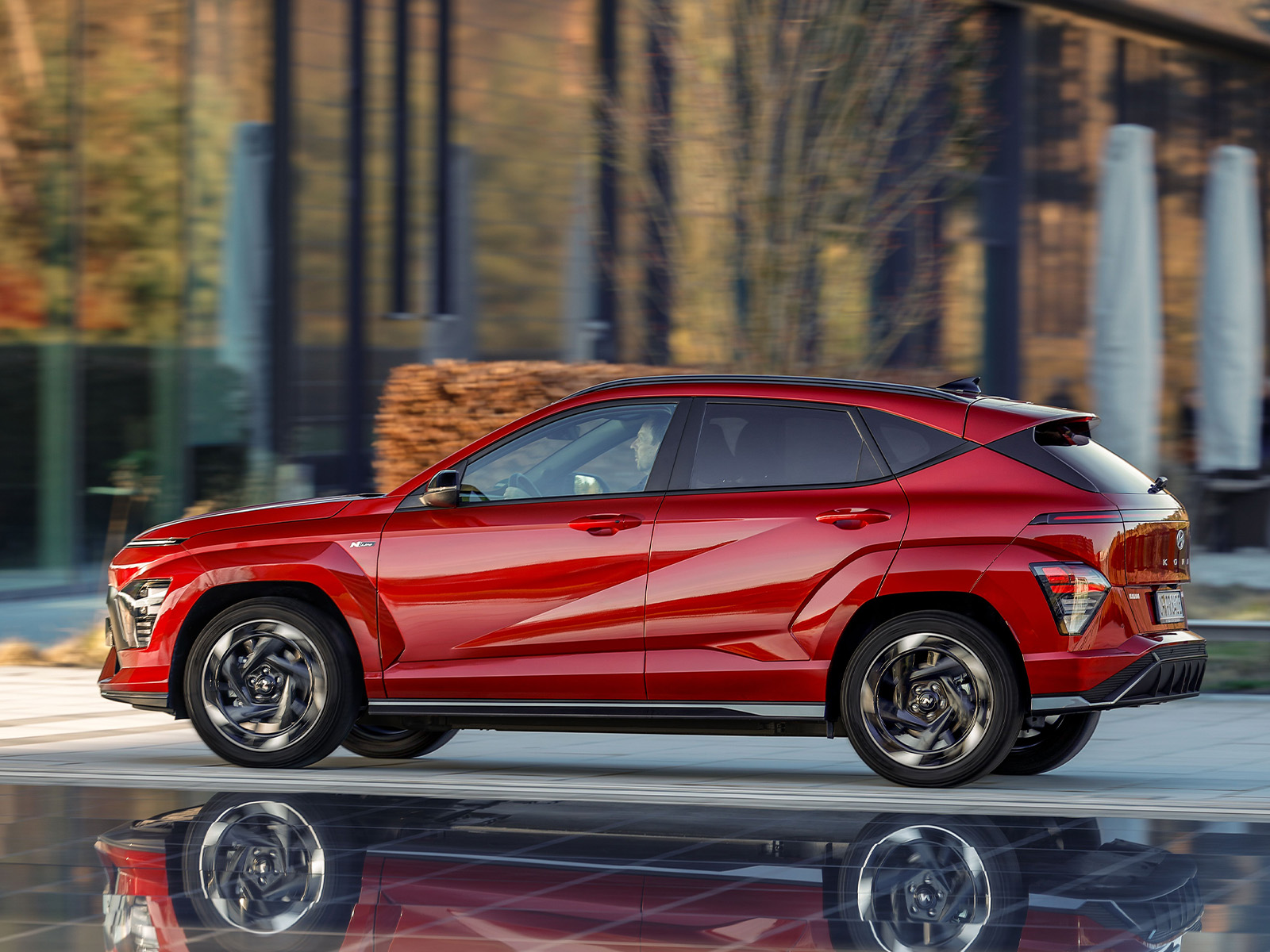 Hyundai Kona Elektro 2025 Seitenansicht 2