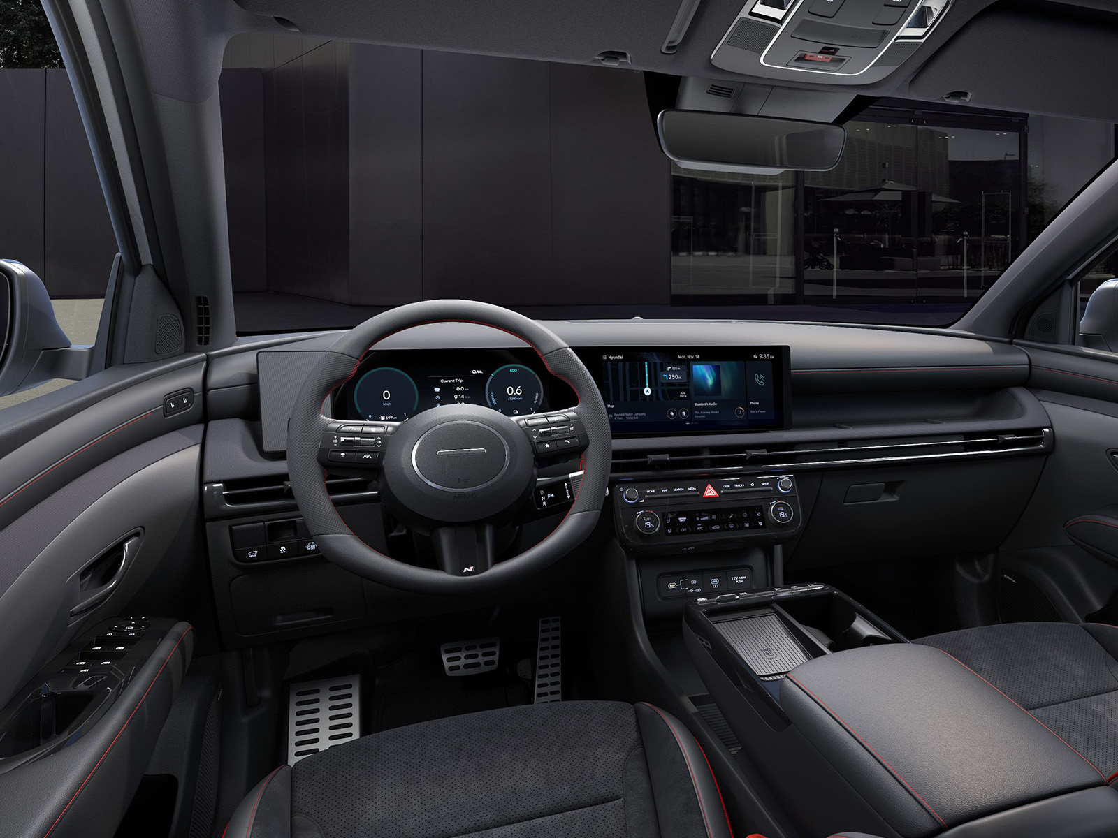 Hyundai Tucson Facelift 2024 Cockpit