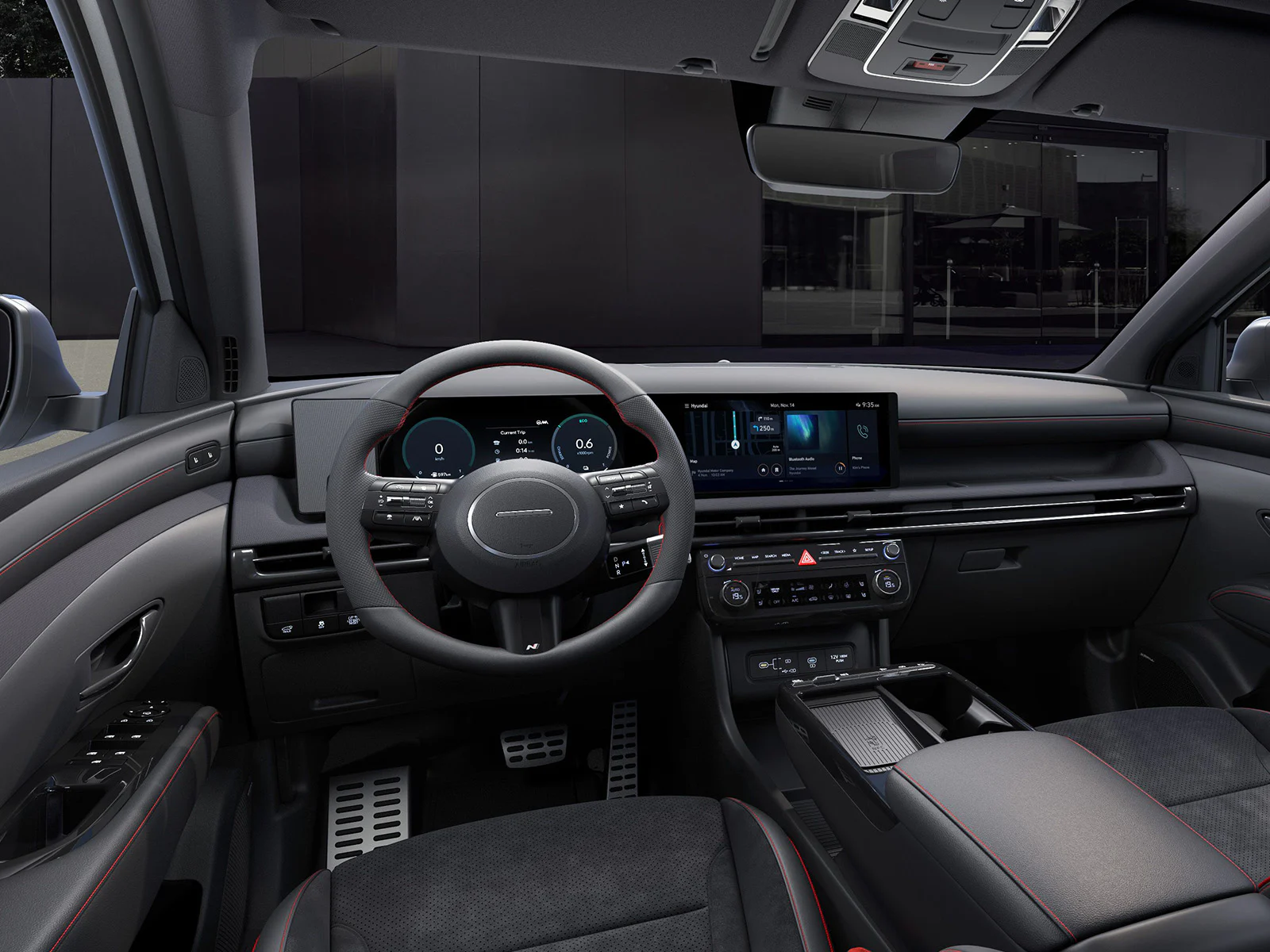 Hyundai Tucson Facelift 2024 Cockpit