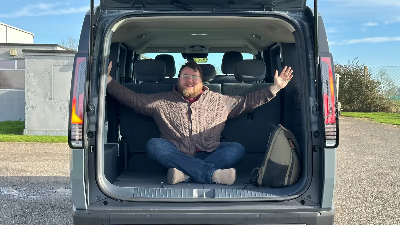 Tom Kia PV5 Kofferraum