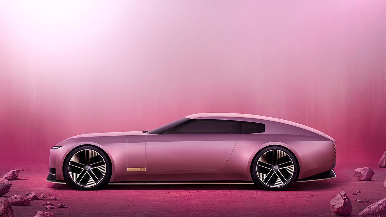 Jaguar Type 00 Seitenansicht