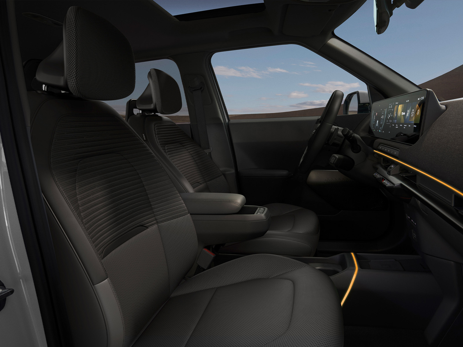 Kia EV2 Black Line Innenraum