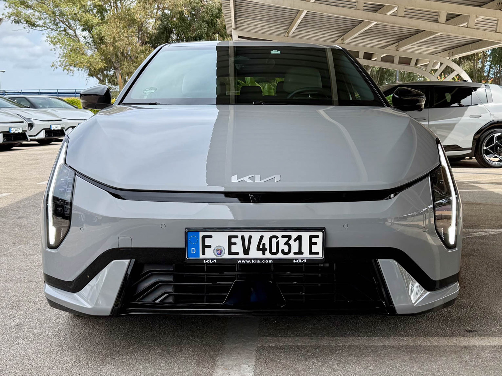 Kia EV4 Erster Eindruck Frontansicht