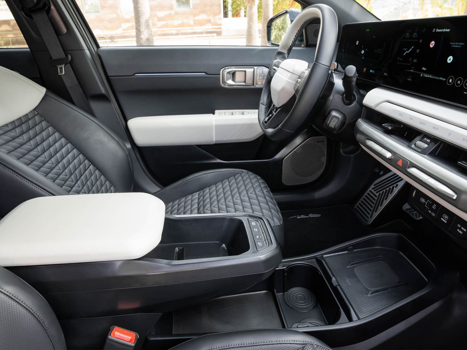 Kia EV4 Erster Eindruck Vordersitze