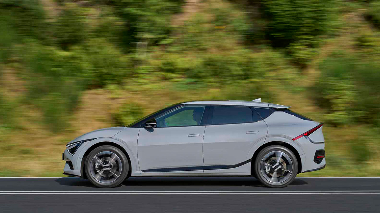 Kia EV6 Facelift Seitenansicht