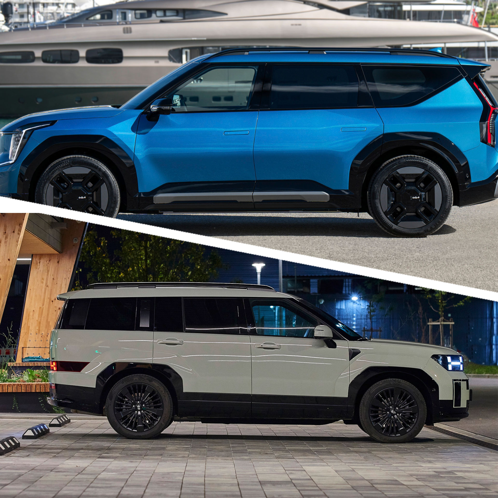 Kia-EV9-vs-Hyundai-Santa-Fe-Seite