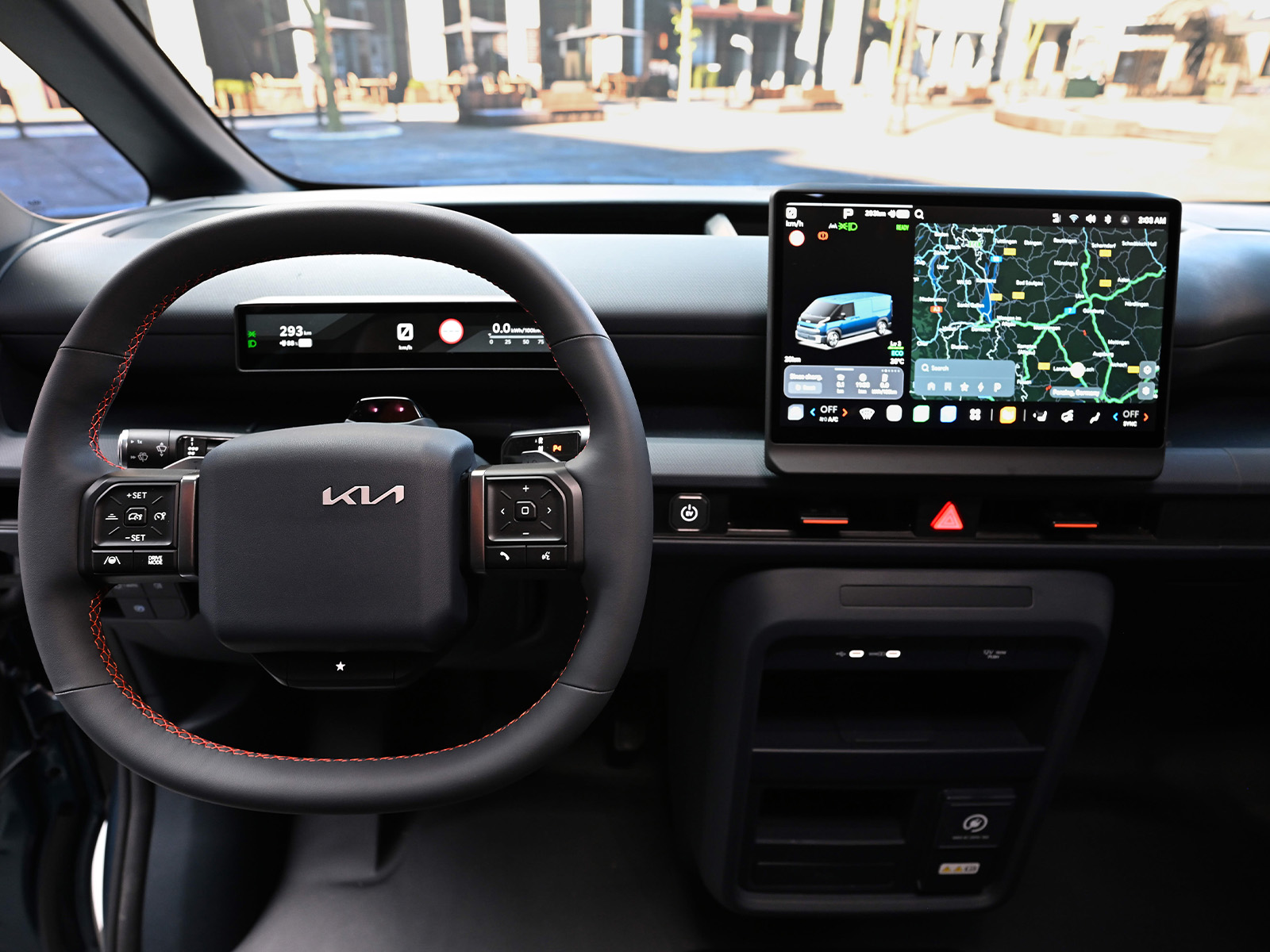 Kia PV7 Cargo Cockpit