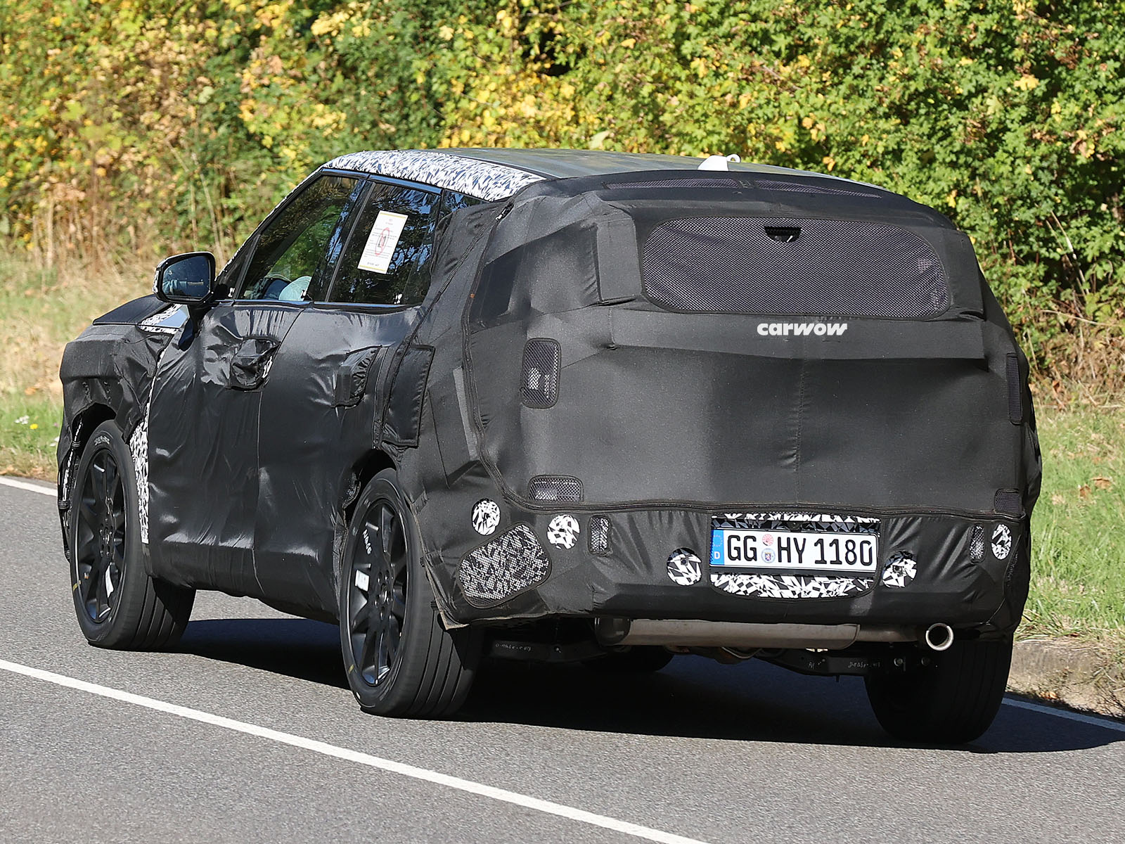 Kia Sportage auf Testfahrt 2026 Heckansicht 2