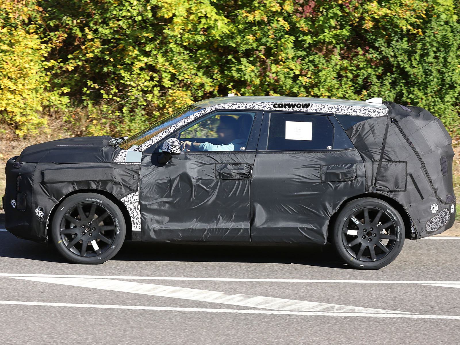 Kia Sportage auf Testfahrt 2026 Seitenansicht 2