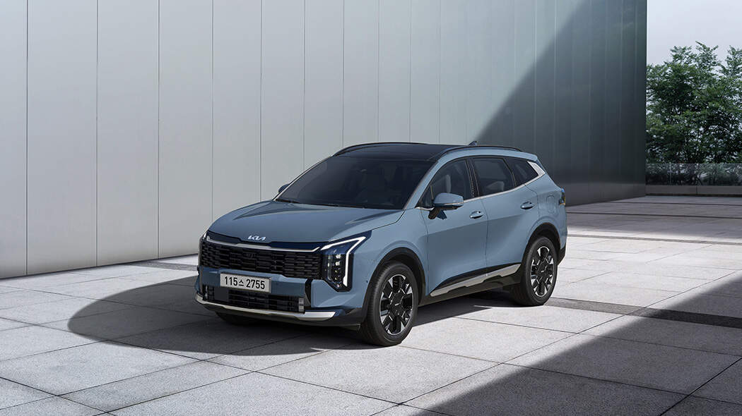 Kia Sportage Facelift dunkel