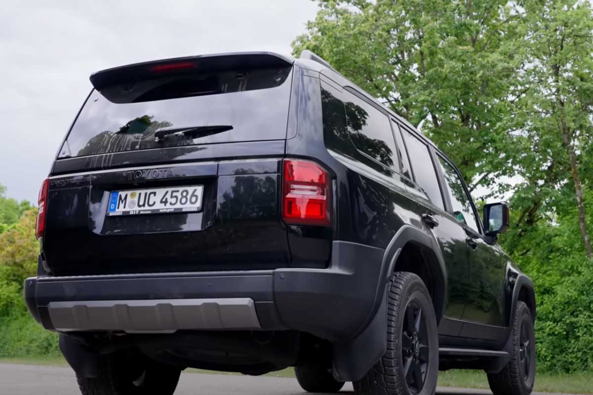 Toyota Land Cruiser Heck