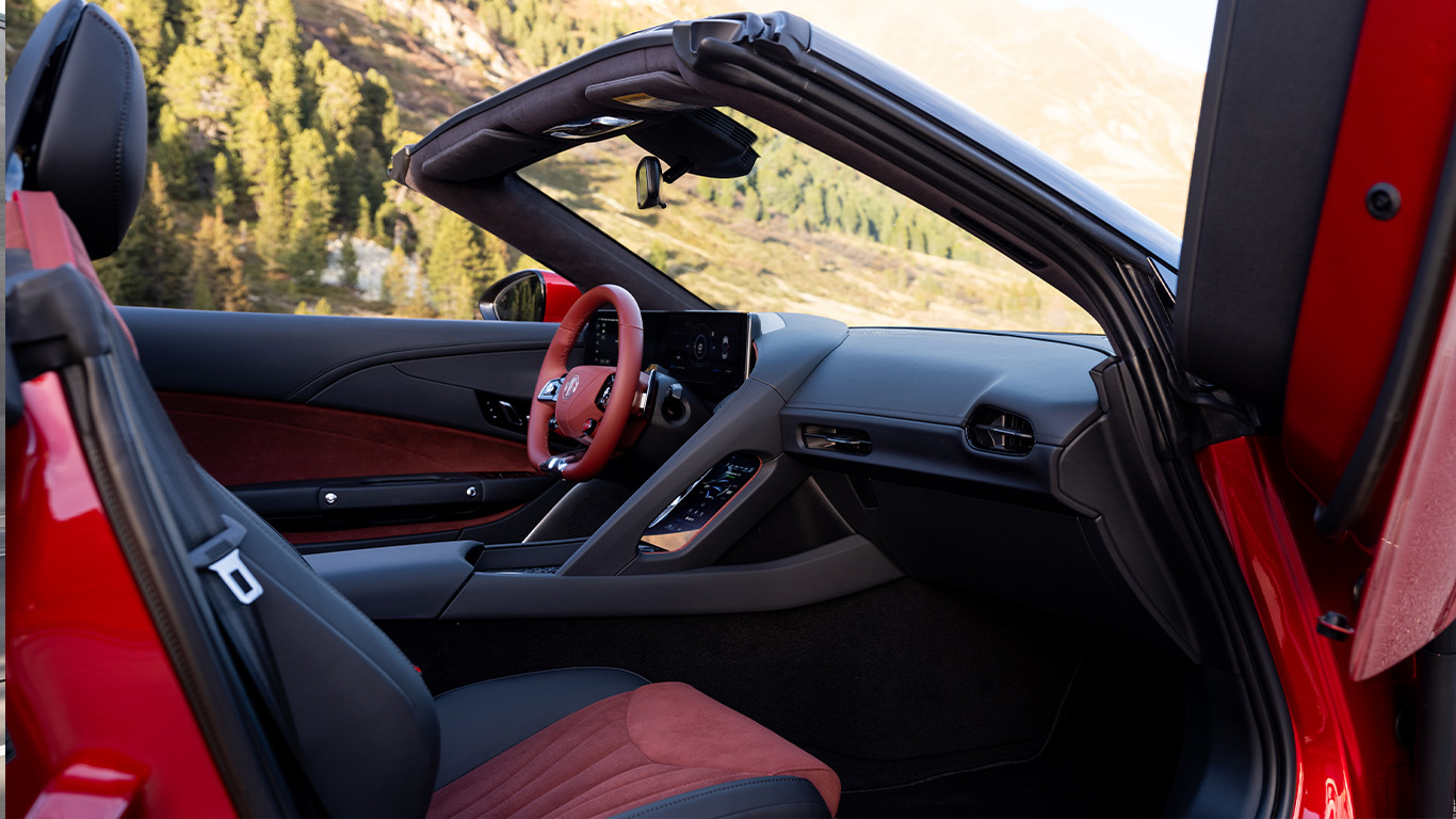 MG Cyberster Innenraum