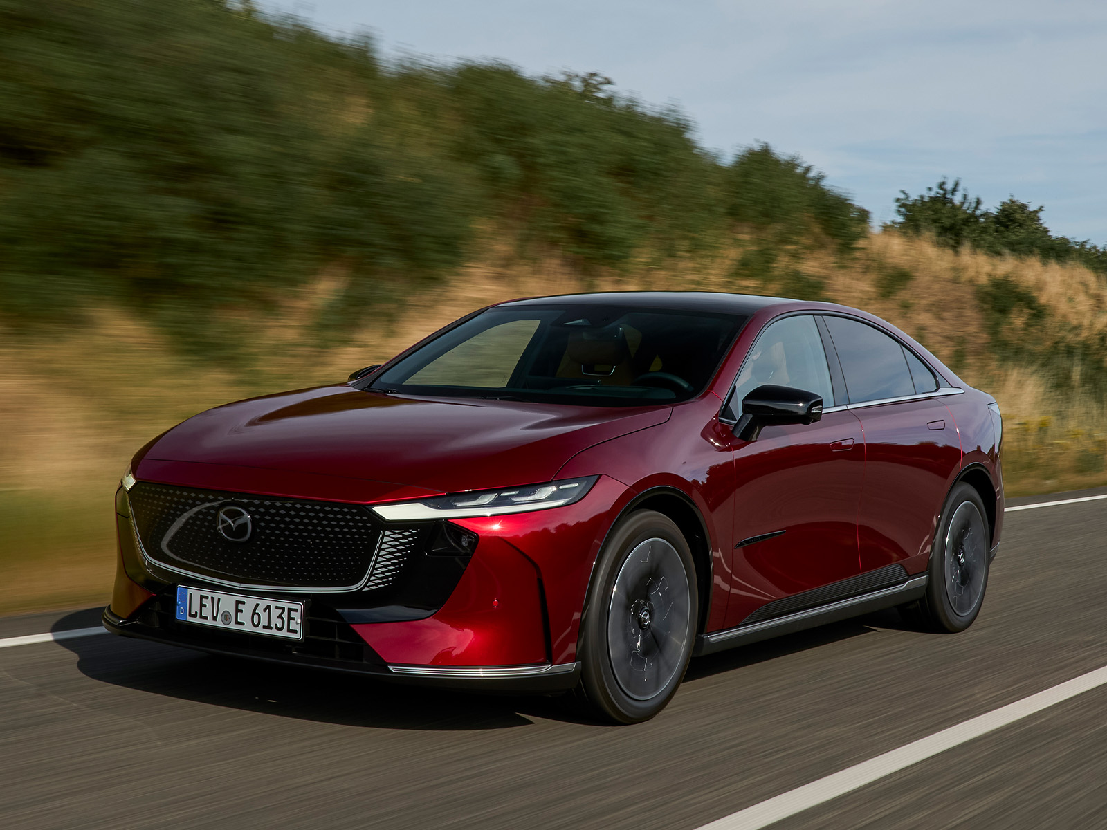 Mazda 6e Rot Frontansicht