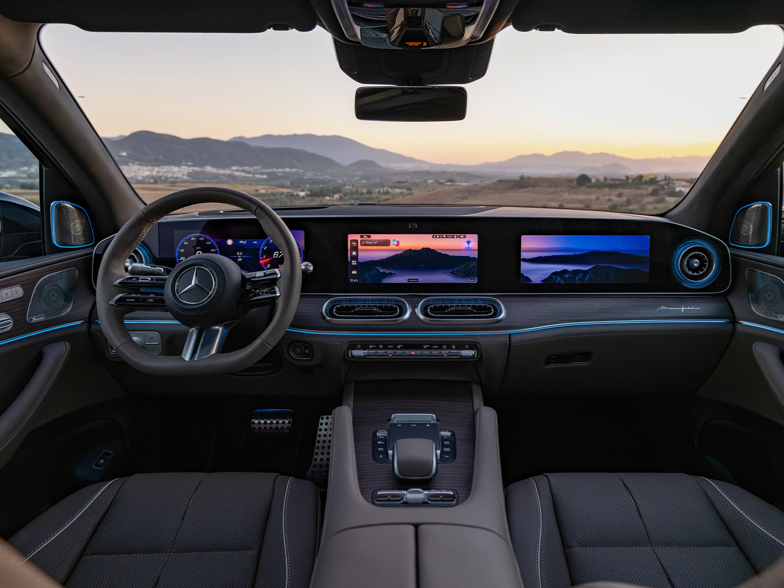 Mercedes-Benz GLS Zweites Facelift 2026 Cockpit