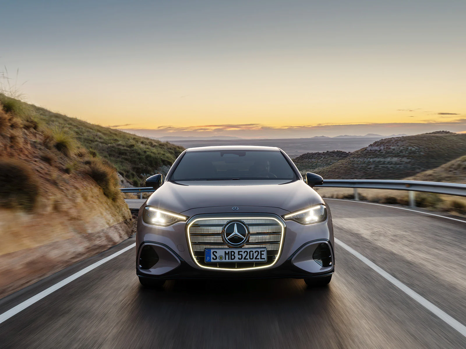 Mercedes C Klasse elektrisch Frontansicht