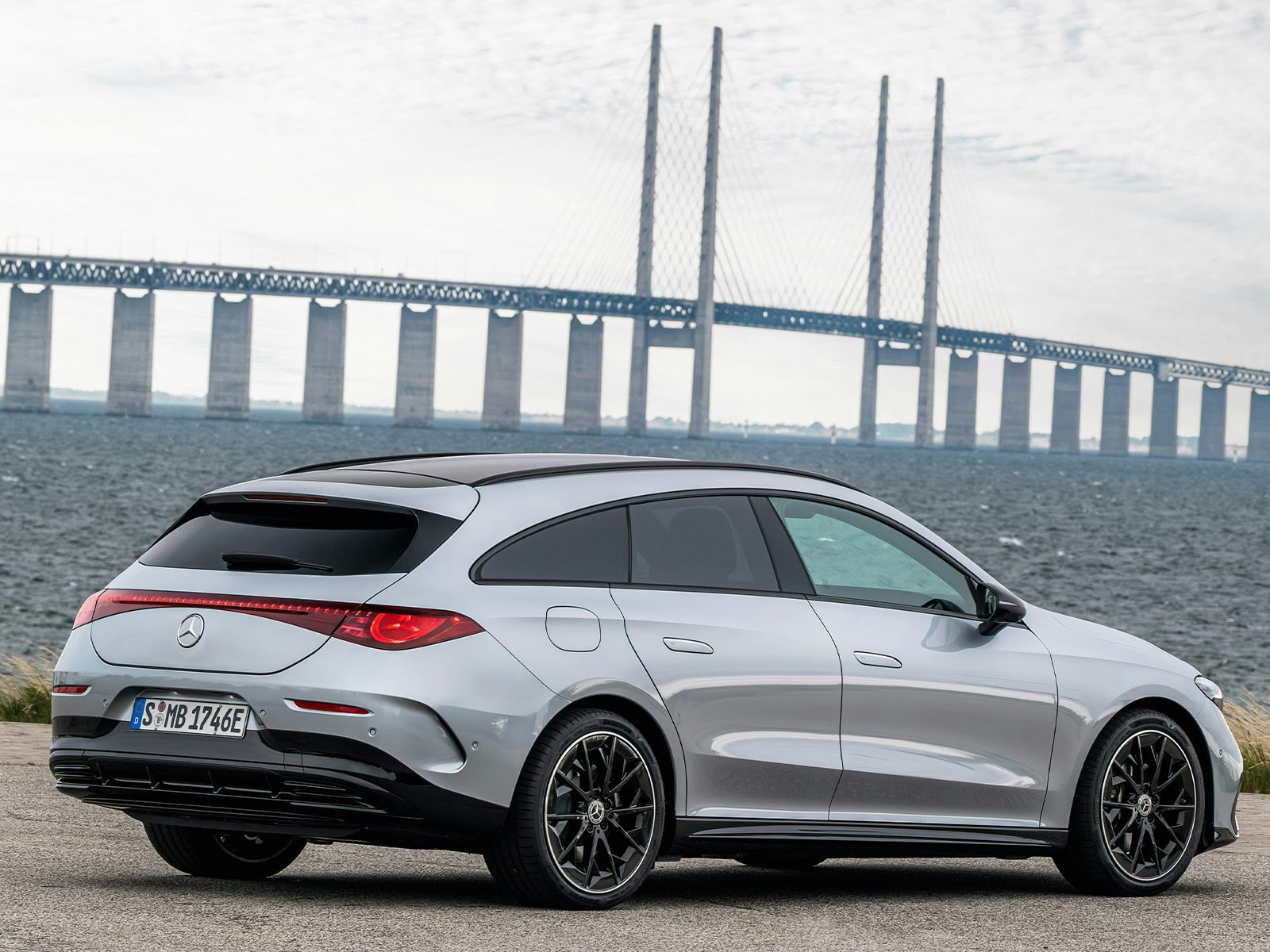 Mercedes CLA Shooting Brake Heckansicht