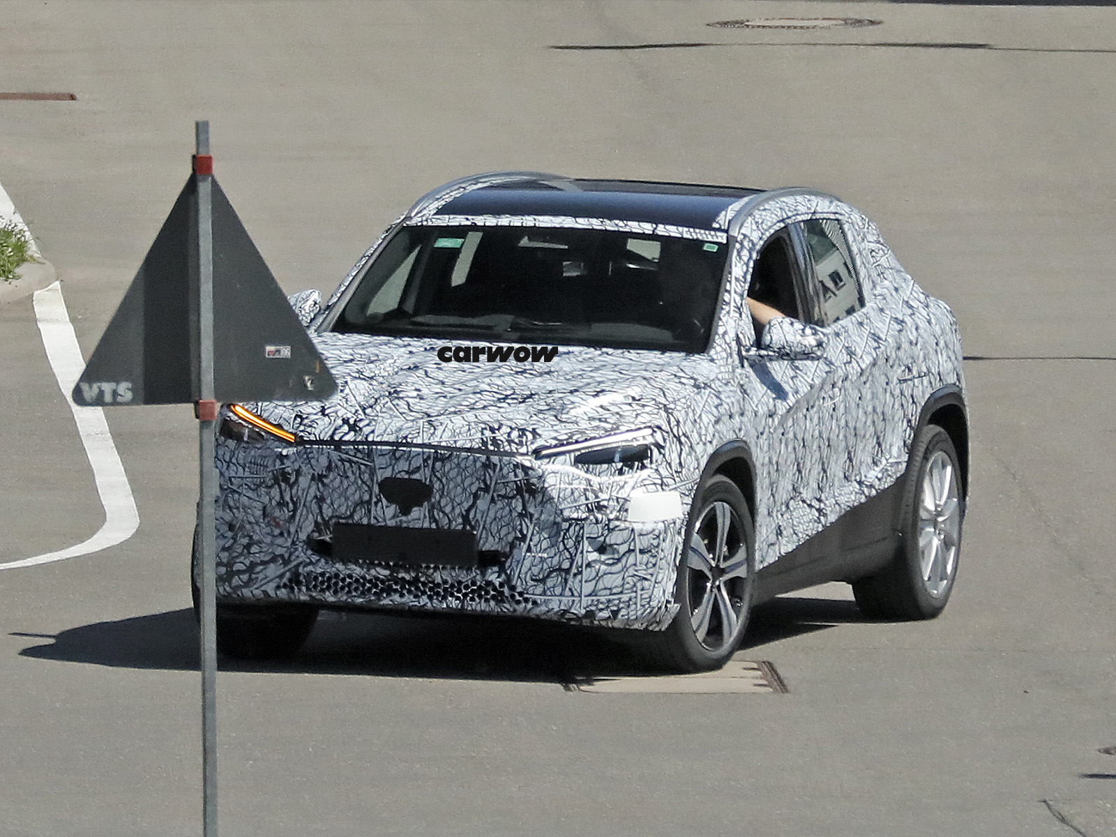 Mercedes GLA 2027 auf Testfahrt 2