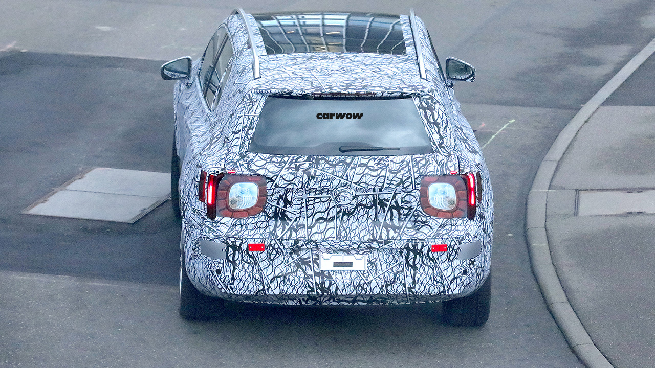 Mercedes GLB Test Drive Rear View