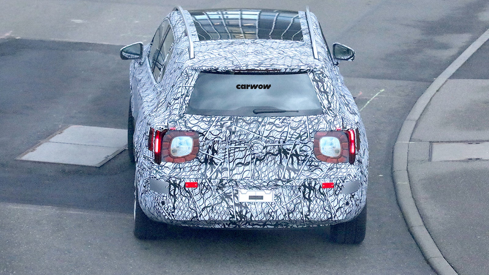 Mercedes GLB Test Drive Rear View